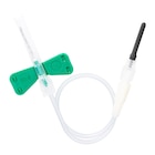 Blood Collection Set Needle 21gx3/4" 12" Tubing Winged Green Safety Shield 50/Bx