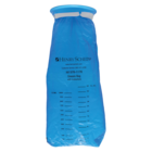 Emesis Bag 8.5x5x5" Translucent Blue Plastic 24/Pk