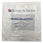 Patient Belongings Bag White Opaque Handle Top Closure 20x20x4"