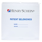 Patient Belongings Bag White Opaque Drawstring Closure 20x20x4"