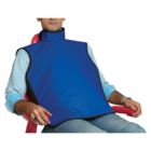 Maxi-Gard Lead X-Ray Apron Adult Blue With Collar Ea