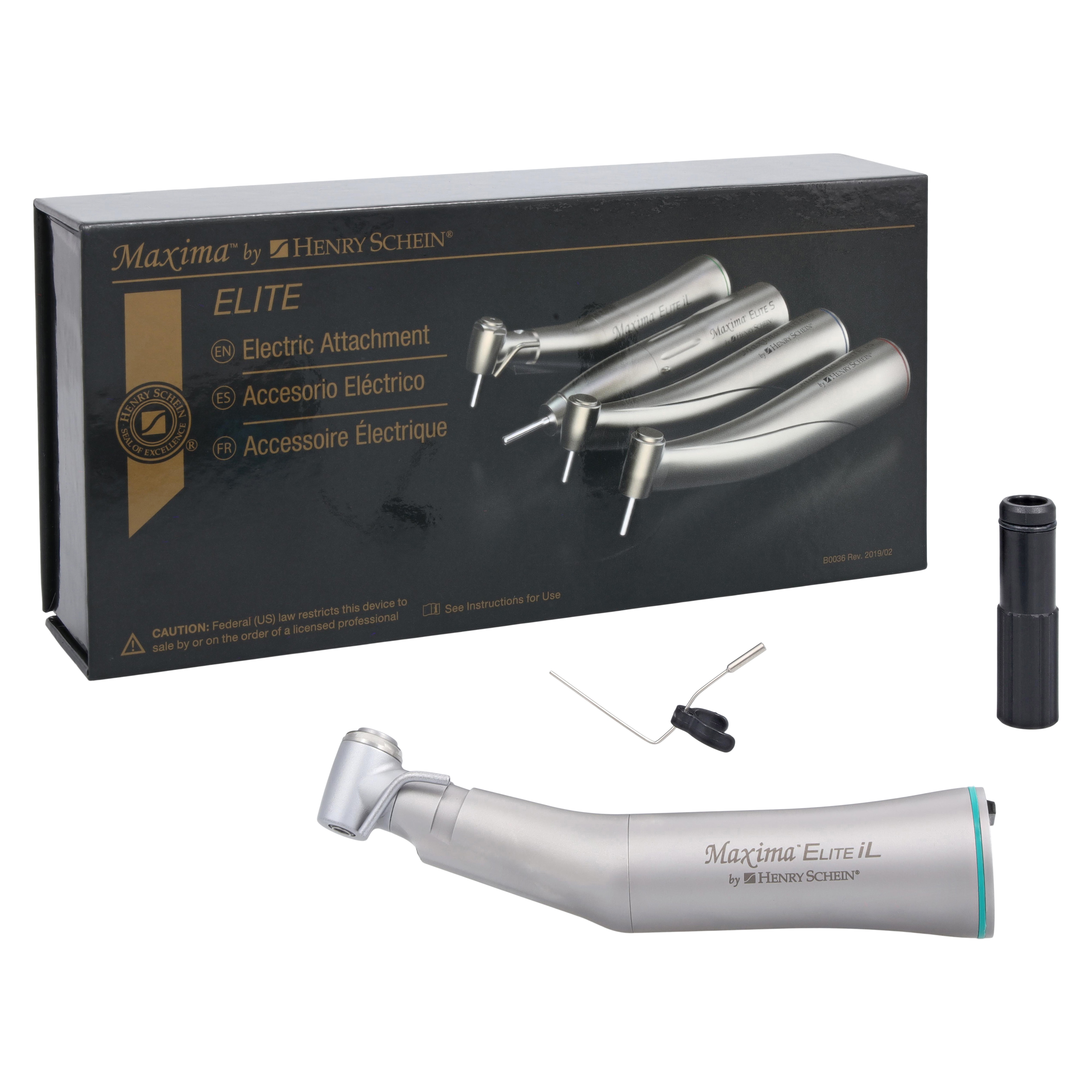 Maxima-IL Surgical Implant Handpiece Fiber Optic Ea