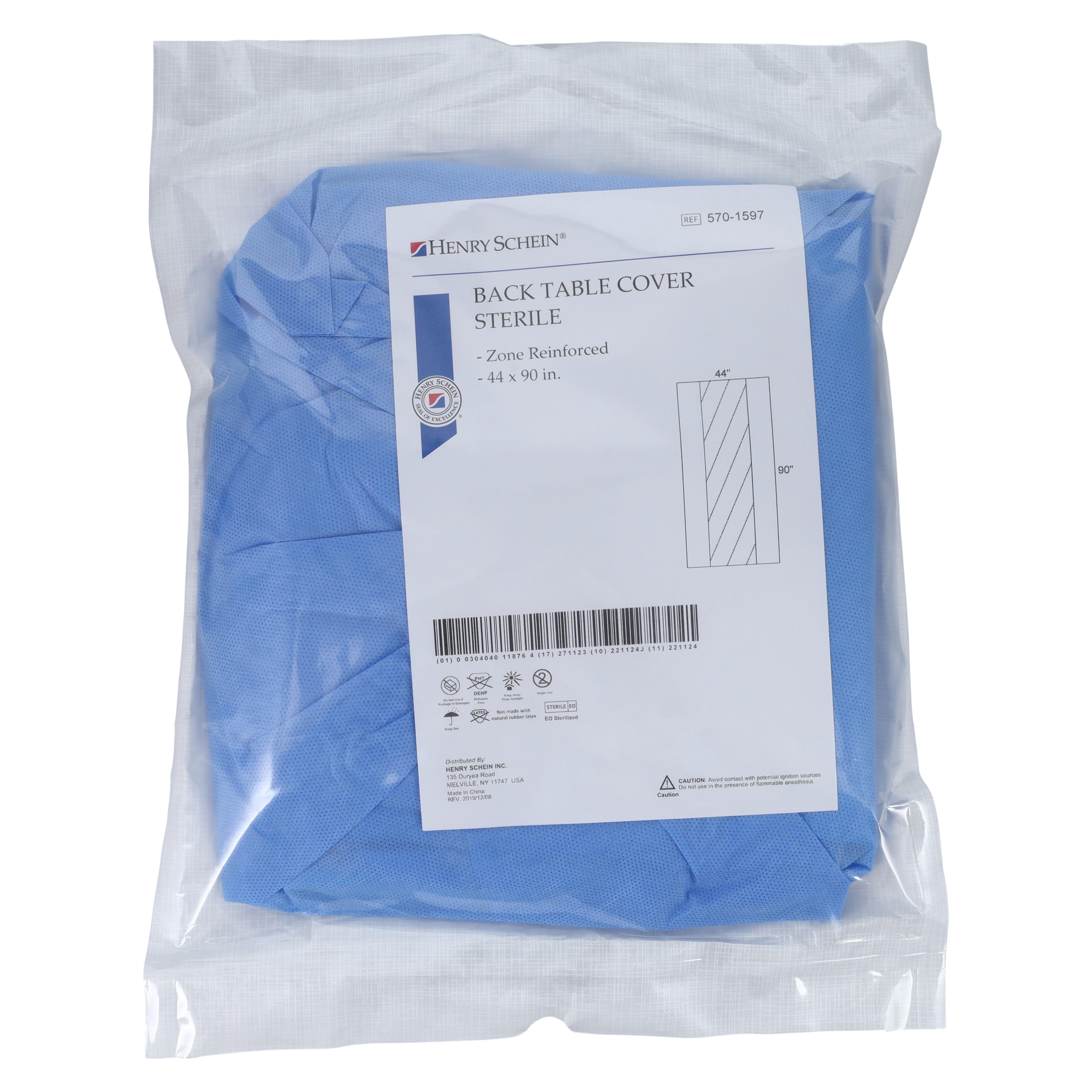 44x90" Sterile Back Table Cover