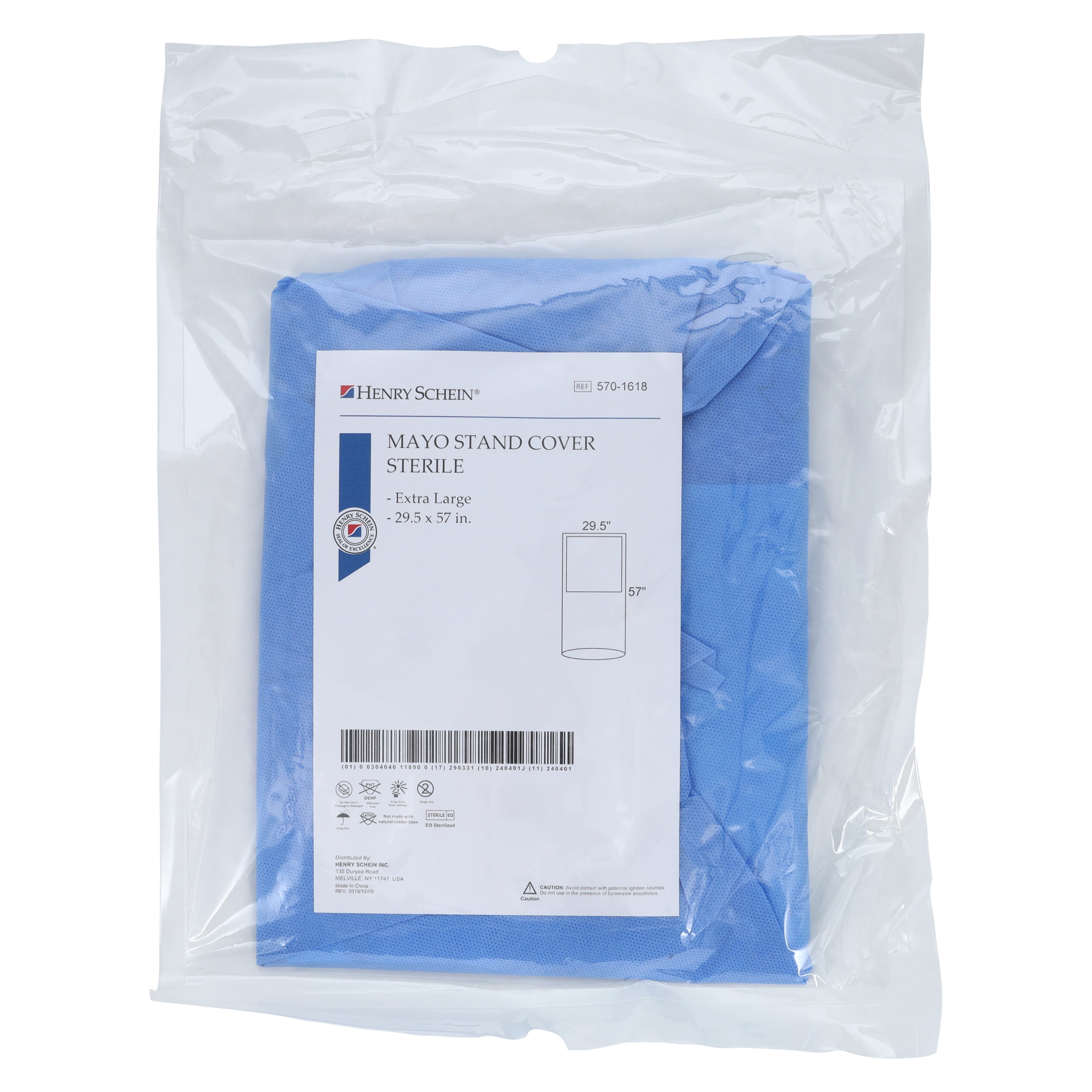 29.5x57" Sterile Mayo Stand Cover