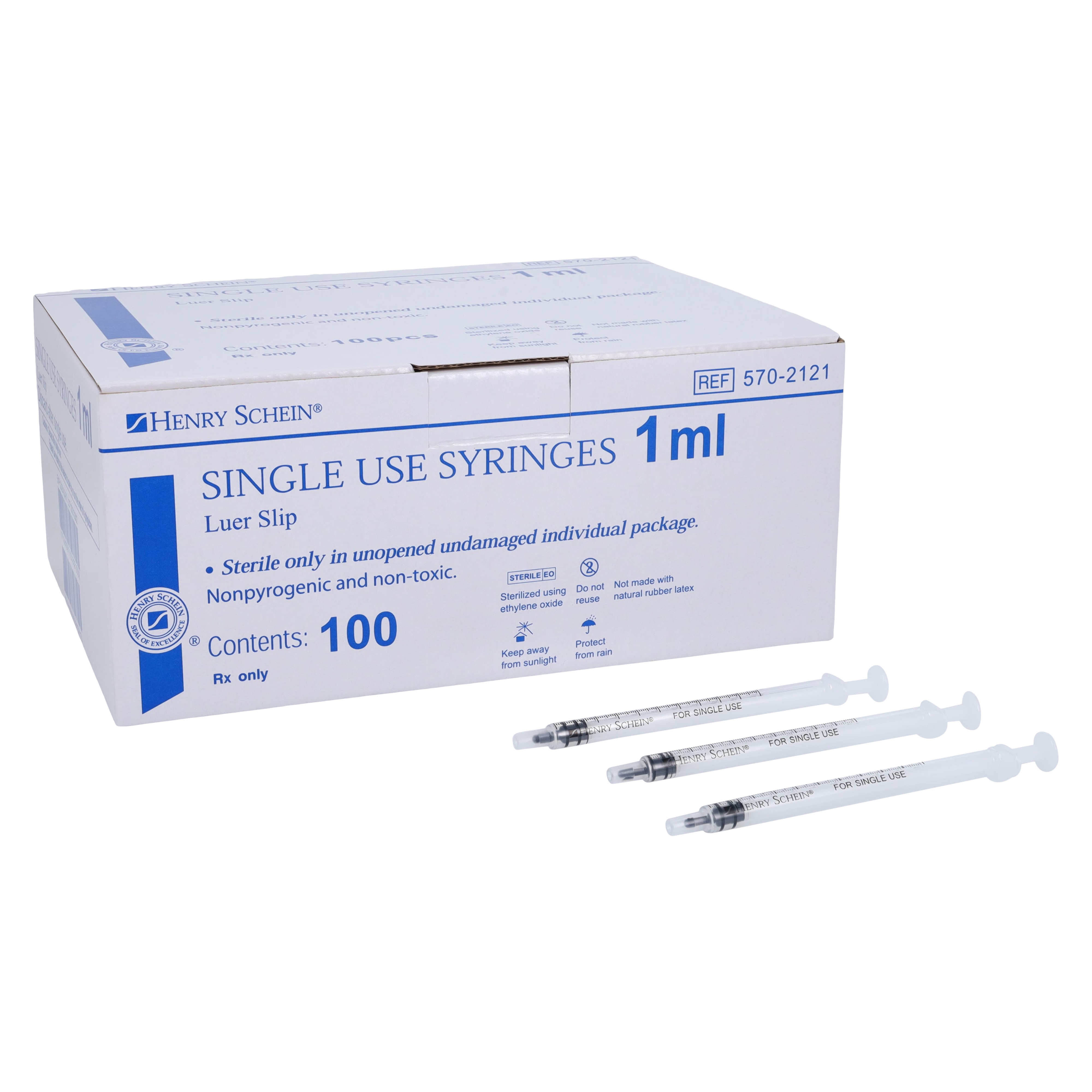 Syringe w/o Needle SlipTip