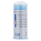 Bendable Micro Applicator Regular Blue 100/Pk