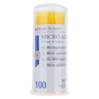 Bendable Micro Applicator Fine Yellow 100/Pk