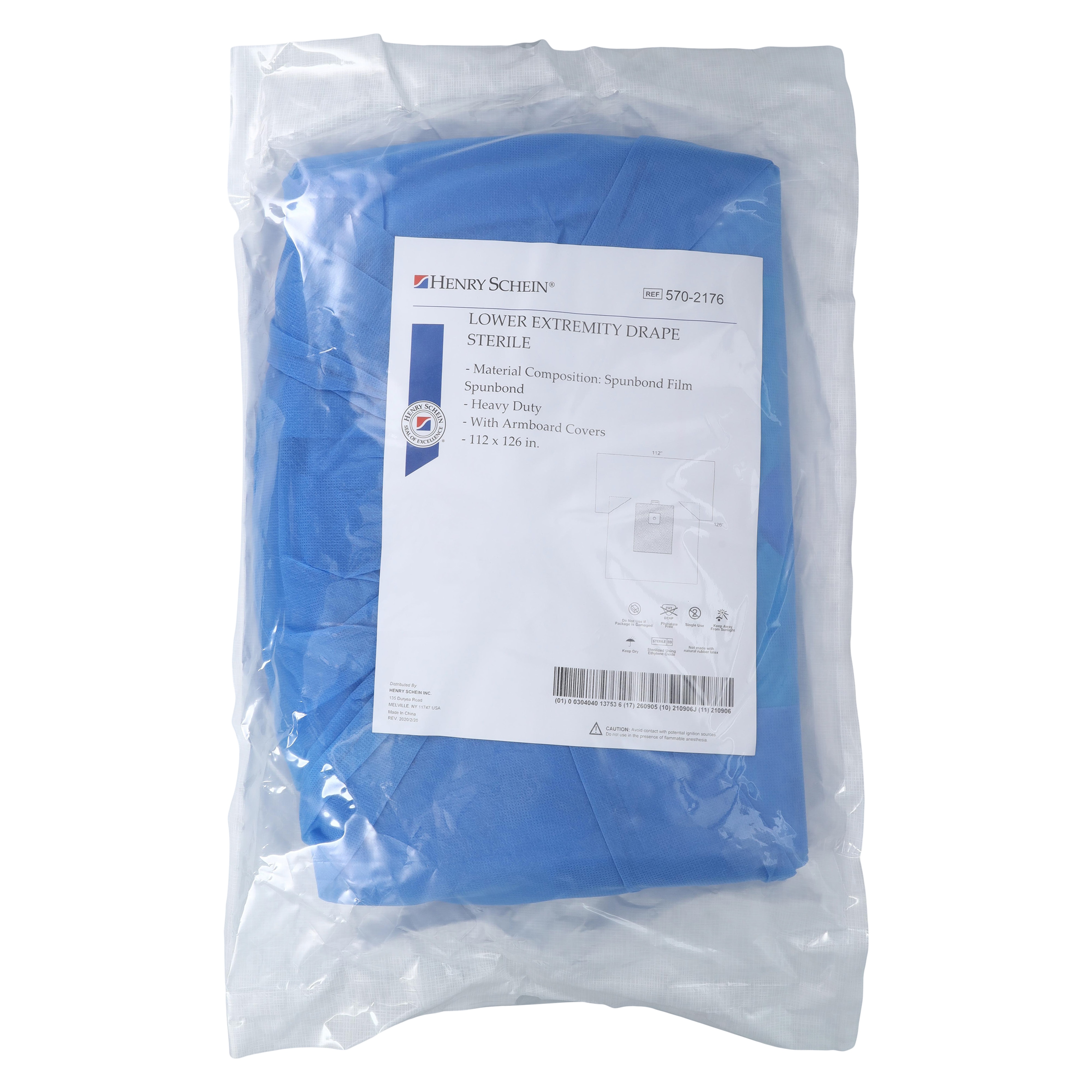 112X126" Sterile Lower Extremity Drape