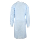 Chemo Gown Spunbound Polypropylene Large Blue 10/Pk