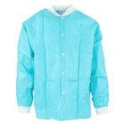 Criterion Protective Jacket SMS Small Teal 10/Pk