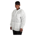 Criterion Protective Jacket SMS Small White 10/Pk