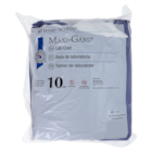 Criterion Protective Lab Coat SMS Small Blueberry 10/Pk