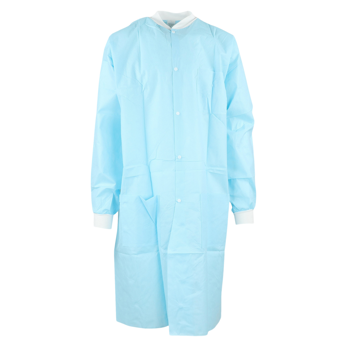 Criterion Protective Lab Coat SMS Small Sky Blue 10/Pk