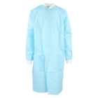 Criterion Protective Lab Coat SMS Small Sky Blue 10/Pk