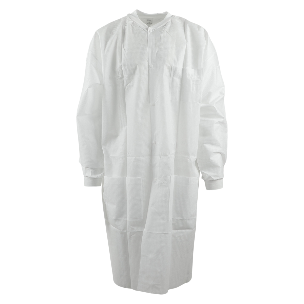Criterion Protective Lab Coat SMS Small White 10/Pk