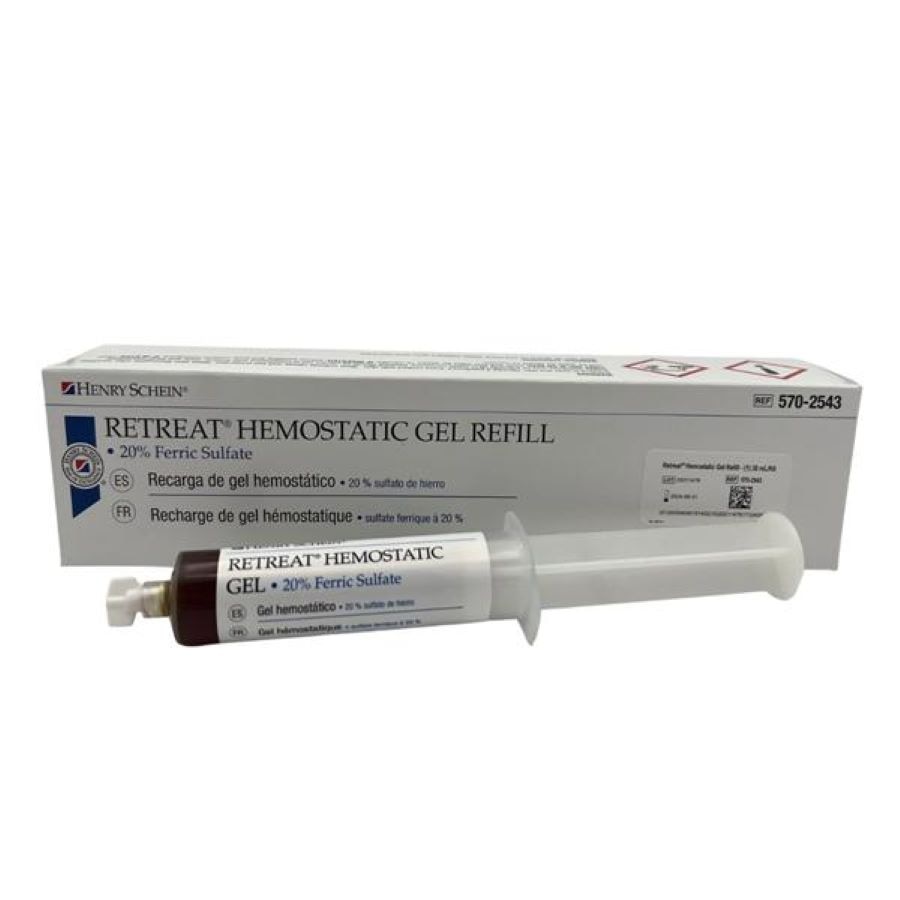 Retreat 20% Ferric Sulfate Gel 30 mL Syringe Refill 30ml
