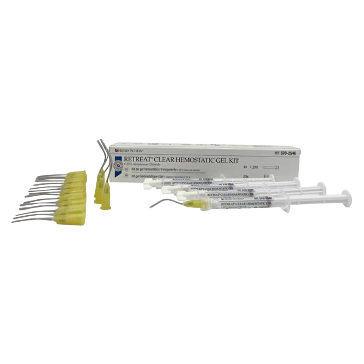 Retreat 25% Aluminum Chloride Gel 1.2 mL Syringe Kit 4x1.2ml