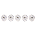 Snap Electrode Adult Stress 40x36mm Teardrop Foam Substrate Disposable 50/Pk