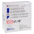 IV Catheter Push Button 20 Gauge 1.16" 50/Bx