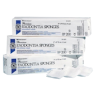 Henry Schein Premium Cotton Filled Exodontia Sponge 2x2" 8 Ply Non-Sterile Sq LF