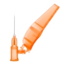 Safety Needle 25gx5/8" Orange Safety Shield 100/Bx