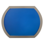 Preframed Rubber Dam Latex Blue Ready Cut 20/Bx