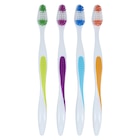 Acclean Toothbrush Adult 47 Tuft Compact 4 Assorted Colors 72/Bx