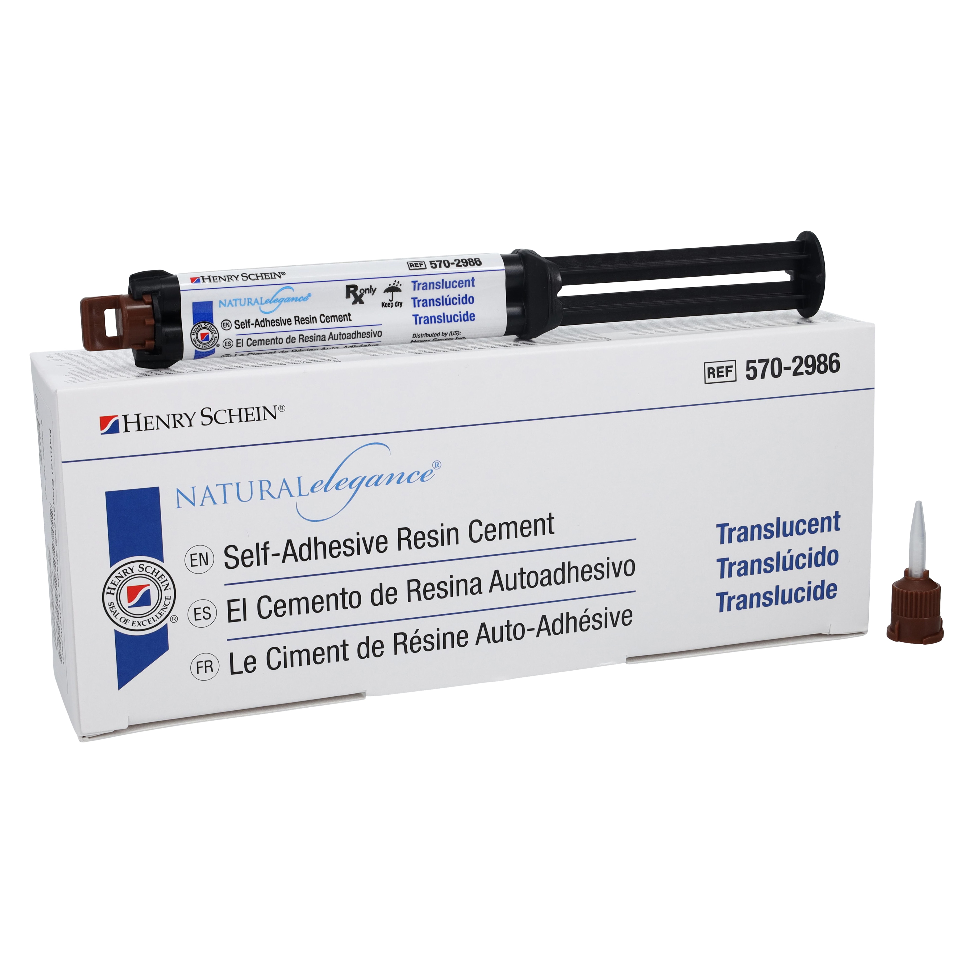 Resin Cement Automix Permanent Cement Translucent Ea