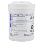 MaxiWipe Alcohol Free Germicidal Disinfectant Wipes 160ct / Canister 160/cn