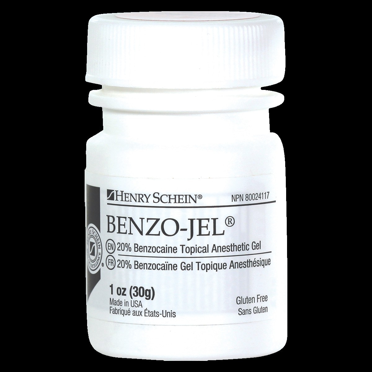 Benzo-Jel Topical Anesthetic Gel Cherry Jar