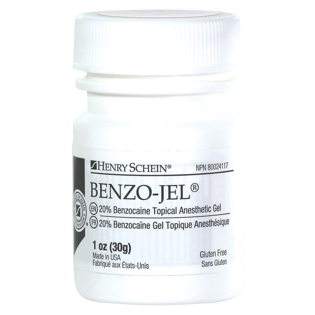 Benzo-Jel Topical Anesthetic Gel Mint Jar