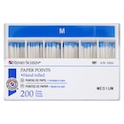 Absorbent Paper Points Medium #503 Black 200/Bx
