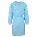 Criterion Cover Gown SMS Fabric Regular Blue 10/Pk