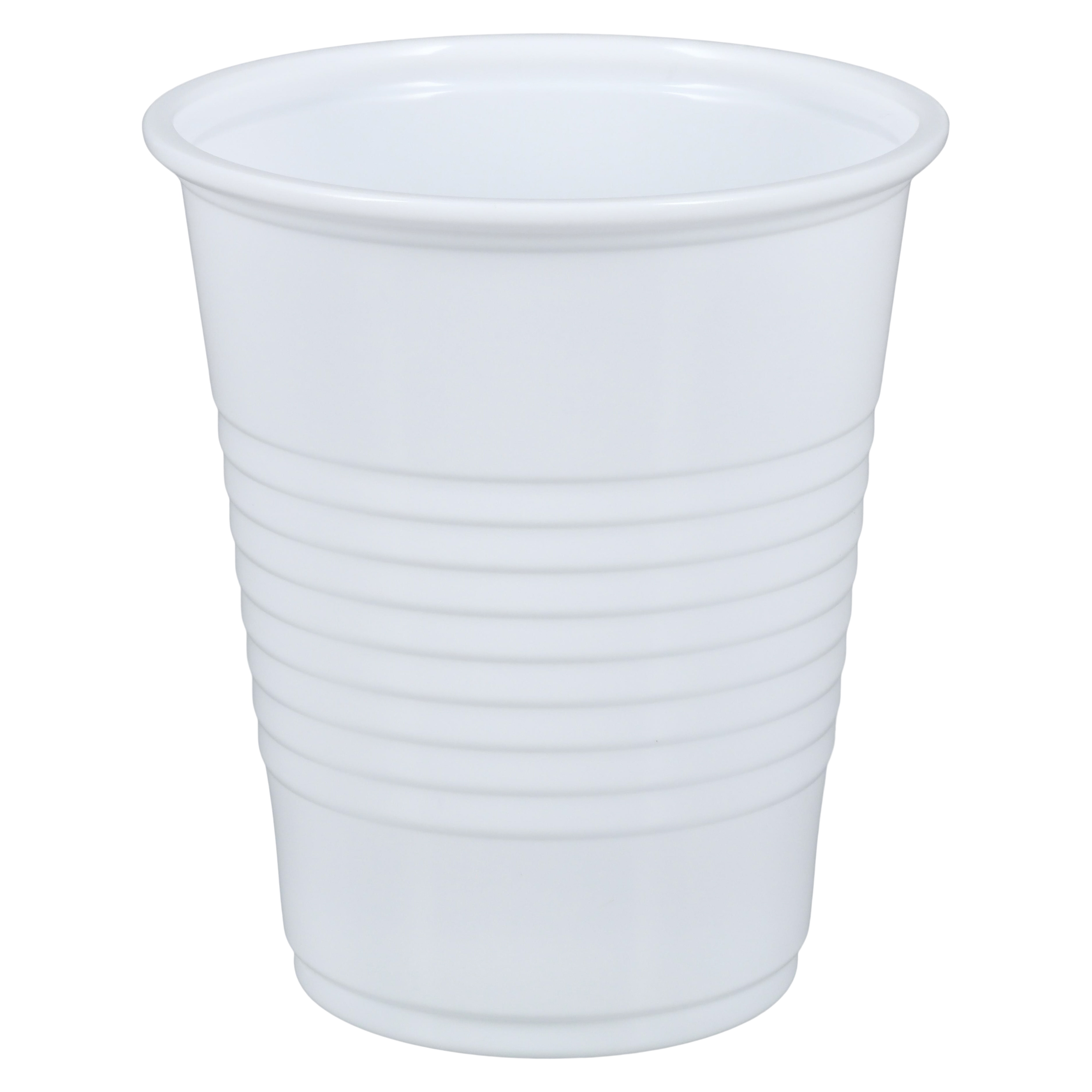 Drinking Cup Plastic White 5 oz Disposable 1000/Ca