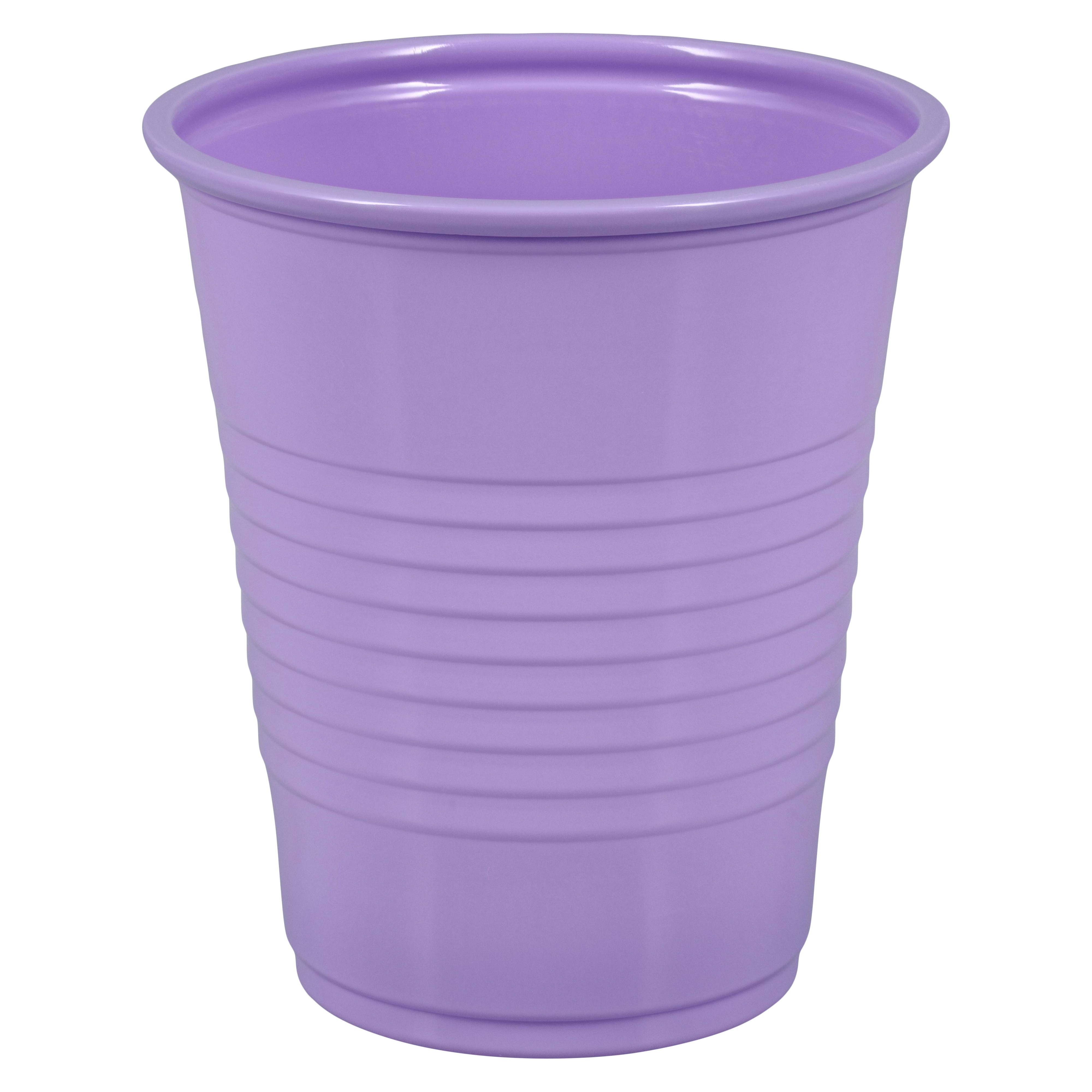 Drinking Cup Plastic Lavender 5 oz Disposable 1000/Ca