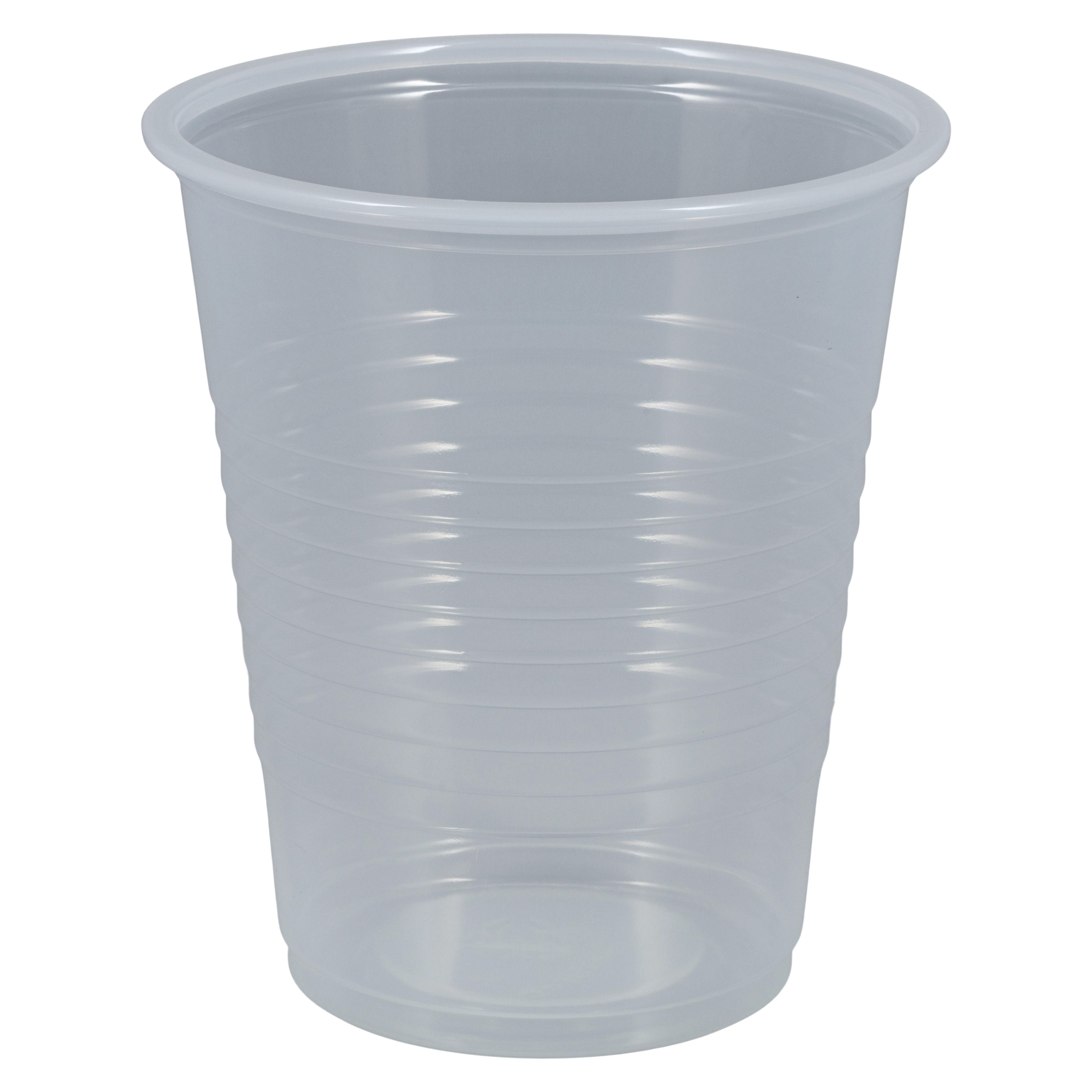 Drinking Cup Plastic Translucent 5 oz Disposable 1000/Ca