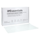 Essentials Headrest Cover 14.5 in x 10 in Plastic Clear Disposable 500/Bx