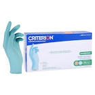 Criterion Chloroprene Exam Gloves X-Small Aqua Blue Non-Sterile 100/Bx