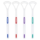 Acclean Tongue Cleaner No Tuft Full 4 Assorted Colors Display Box 72/Bx