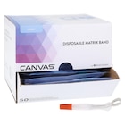 Canvas Pre-Assembled Matrix Band Size Curved Wide Orange Box 50/Bx