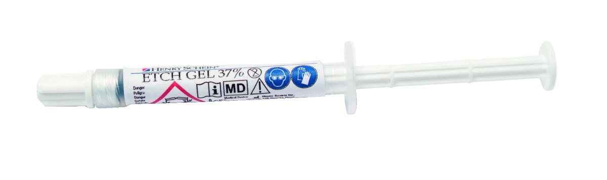 Etch Gel 37% Kit seringue (4x1,2g + 25 embouts) – Henry Schein