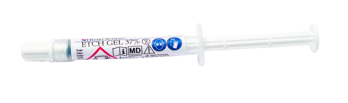 Etch Gel 37% Kit seringue (12x1,2g + 50 embouts) Henry Schein