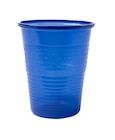 Drinkbekers plastic 200ml - Donkerblauw, 3000 stuks