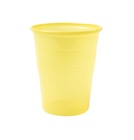 Drinkbekers plastic 200ml - Geel, 3000 stuks