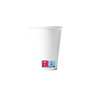 Drinkbekers, recyclebaar - Wit, verpakking 1000 stuks