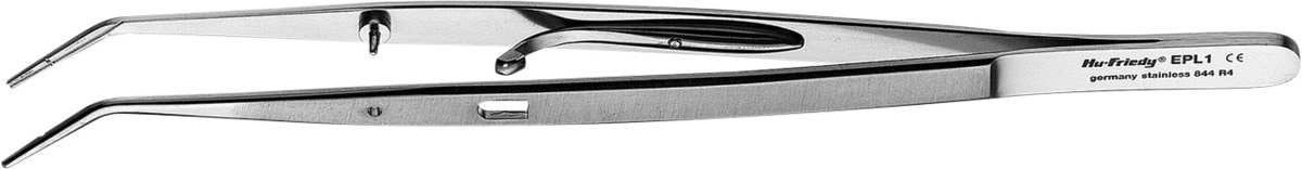 Endo pincet met slot - EPL1, 16,5 cm