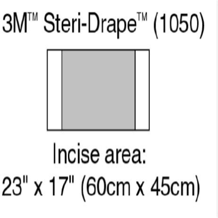 Steri-Drape 23x17" incise Drape