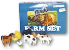 Farm Set - boerderij speelgoed dieren - Verpakking, 100 stuks