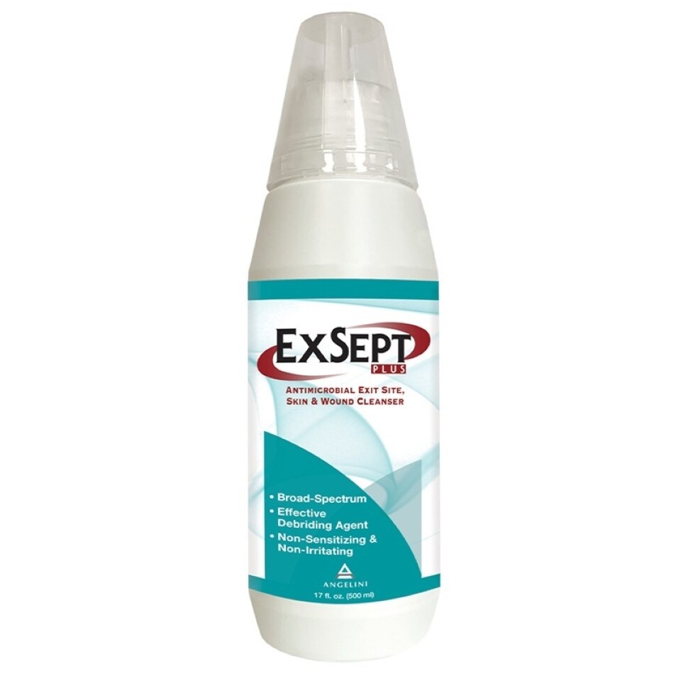 Exsept Plus Wound Cleanser NaOCl/Sod Cl/Prfd Wtr NS Spry 500