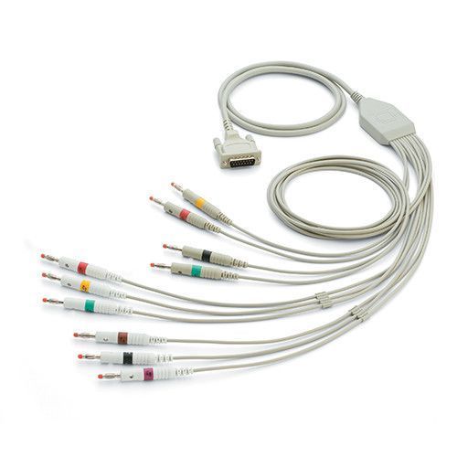 Toebehoren voor het CP150 ECG apparaat - 10 Lead Pat Cable IEC CP50 CP150